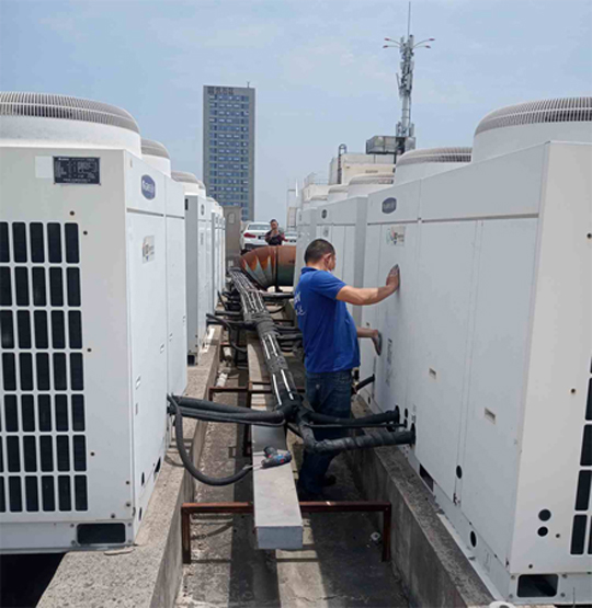 伽师中央空调制热和不制冷系统维修方法